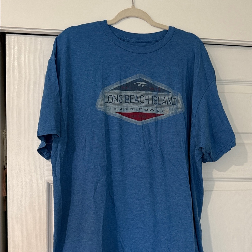 Blue LBI Graphic T-Shirt